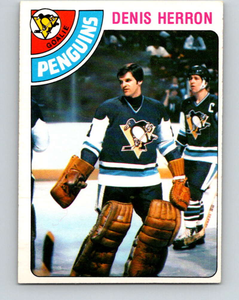 1978-79 O-Pee-Chee #172 Denis Herron  Pittsburgh Penguins  V23297