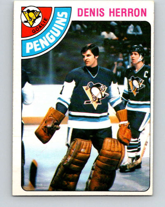1978-79 O-Pee-Chee #172 Denis Herron  Pittsburgh Penguins  V23297