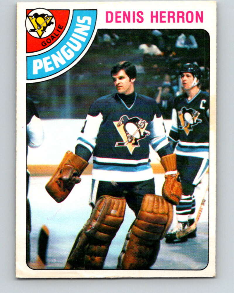 1978-79 O-Pee-Chee #172 Denis Herron  Pittsburgh Penguins  V23298