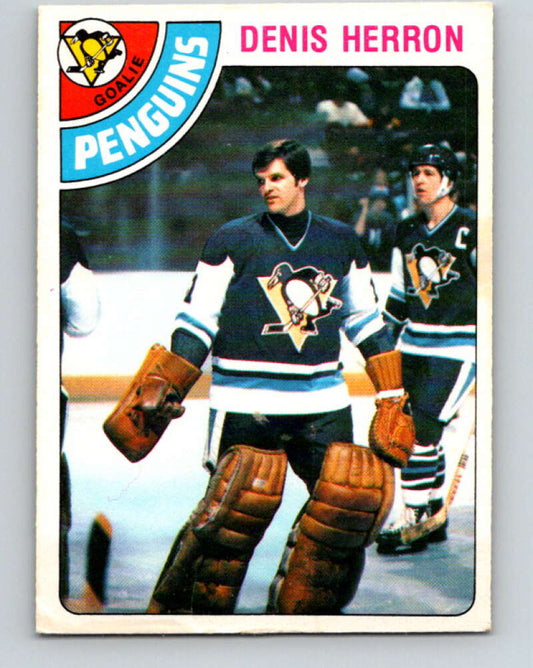 1978-79 O-Pee-Chee #172 Denis Herron  Pittsburgh Penguins  V23298