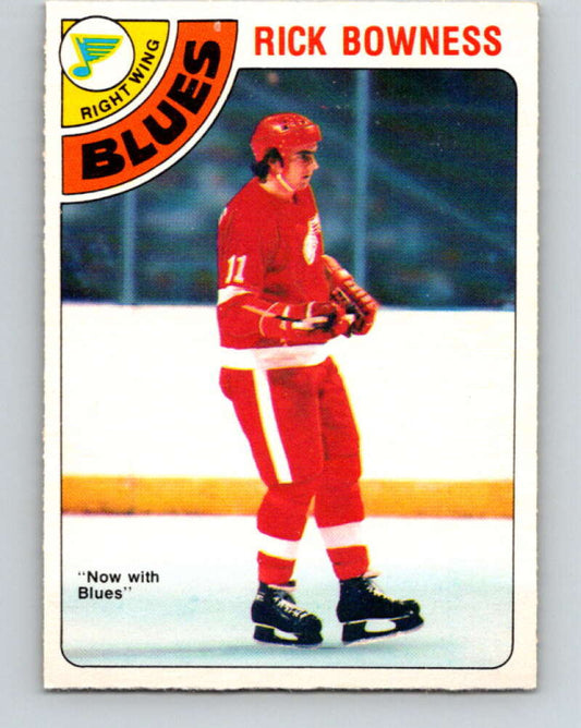 1978-79 O-Pee-Chee #173 Rick Bowness St. Louis Blues  V23304
