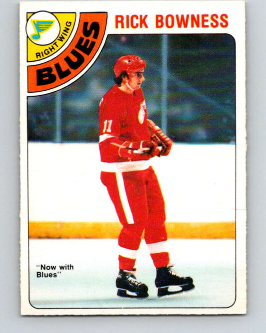 1978-79 O-Pee-Chee #173 Rick Bowness St. Louis Blues  V23315