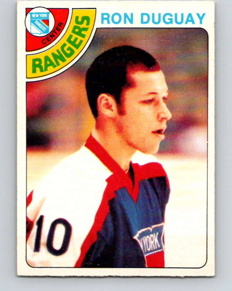 1978-79 O-Pee-Chee #177 Ron Duguay  RC Rookie Rangers  V23377
