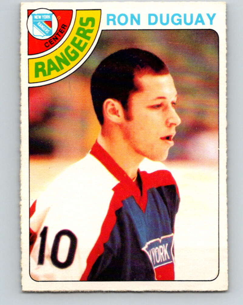 1978-79 O-Pee-Chee #177 Ron Duguay  RC Rookie Rangers  V23380
