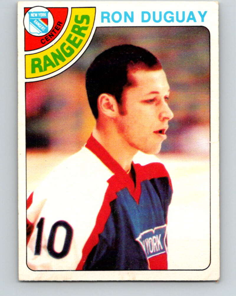 1978-79 O-Pee-Chee #177 Ron Duguay  RC Rookie Rangers  V23384