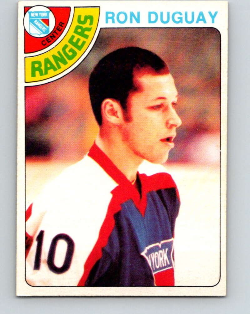 1978-79 O-Pee-Chee #177 Ron Duguay  RC Rookie Rangers  V23387