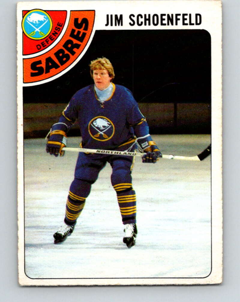 1978-79 O-Pee-Chee #178 Jim Schoenfeld  Buffalo Sabres  V23389