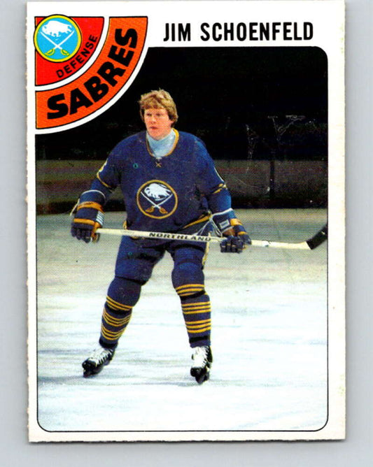 1978-79 O-Pee-Chee #178 Jim Schoenfeld  Buffalo Sabres  V23391