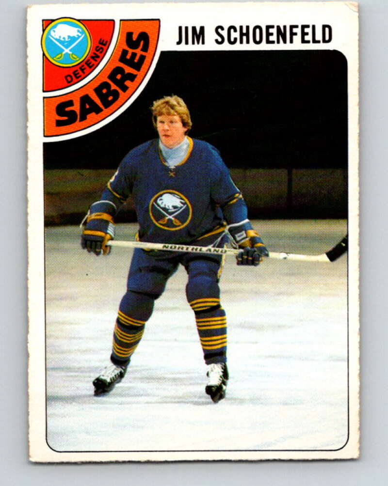 1978-79 O-Pee-Chee #178 Jim Schoenfeld  Buffalo Sabres  V23393