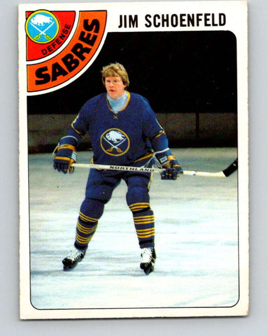 1978-79 O-Pee-Chee #178 Jim Schoenfeld  Buffalo Sabres  V23394