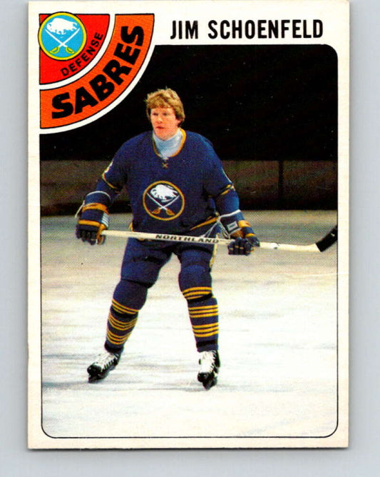 1978-79 O-Pee-Chee #178 Jim Schoenfeld  Buffalo Sabres  V23398
