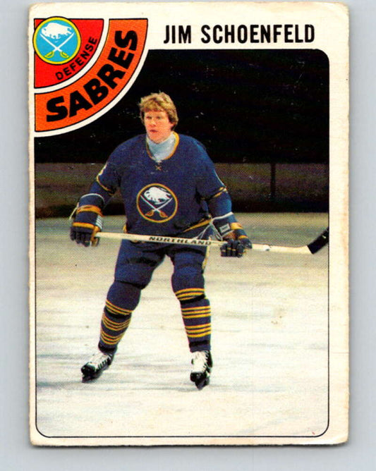1978-79 O-Pee-Chee #178 Jim Schoenfeld  Buffalo Sabres  V23400