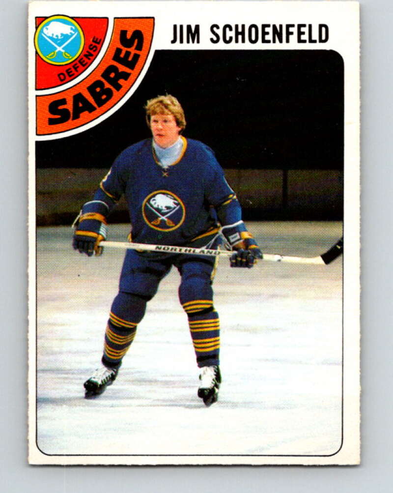 1978-79 O-Pee-Chee #178 Jim Schoenfeld  Buffalo Sabres  V23401