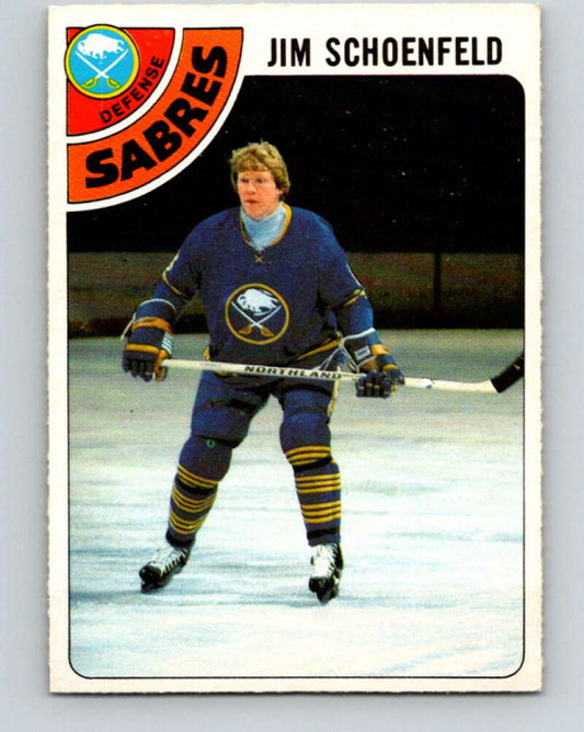 1978-79 O-Pee-Chee #178 Jim Schoenfeld  Buffalo Sabres  V23402