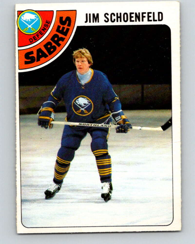 1978-79 O-Pee-Chee #178 Jim Schoenfeld  Buffalo Sabres  V23404