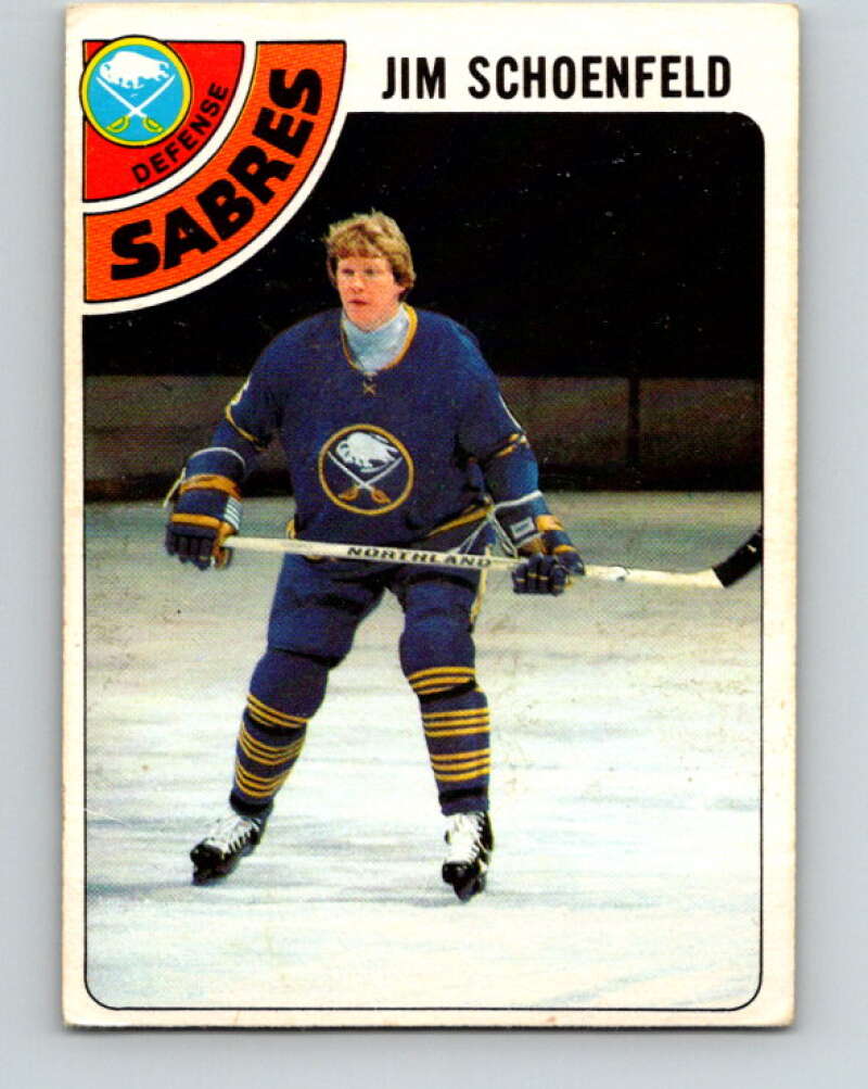 1978-79 O-Pee-Chee #178 Jim Schoenfeld  Buffalo Sabres  V23405