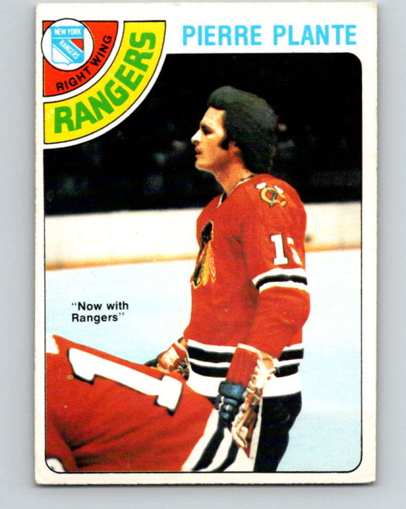 1978-79 O-Pee-Chee #179 Pierre Plante  New York Rangers  V23417