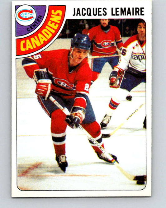 1978-79 O-Pee-Chee #180 Jacques Lemaire Canadiens  V23431
