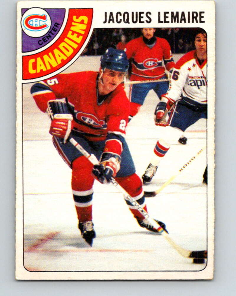 1978-79 O-Pee-Chee #180 Jacques Lemaire Canadiens  V23432