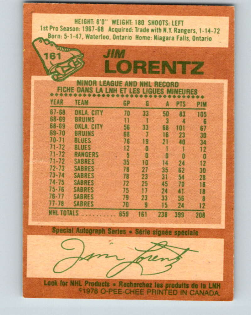 1978-79 O-Pee-Chee #181 Stan Jonathan  Boston Bruins  V23437