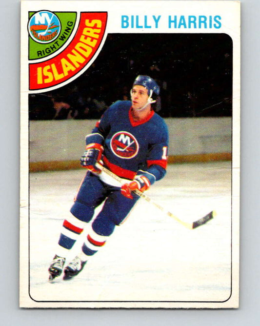 1978-79 O-Pee-Chee #182 Billy Harris  New York Islanders  V23449