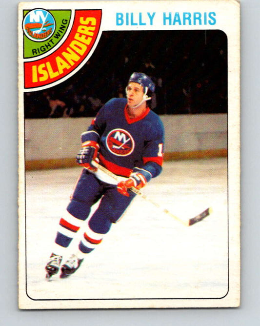 1978-79 O-Pee-Chee #182 Billy Harris  New York Islanders  V23451