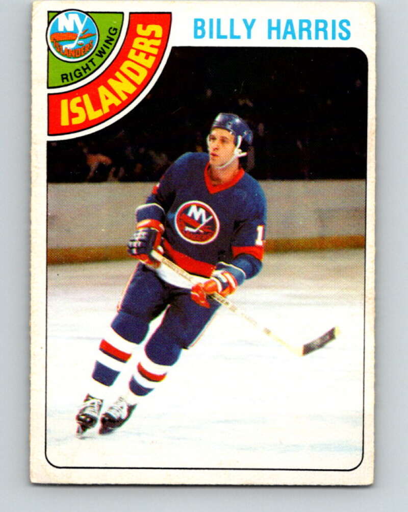 1978-79 O-Pee-Chee #182 Billy Harris  New York Islanders  V23453
