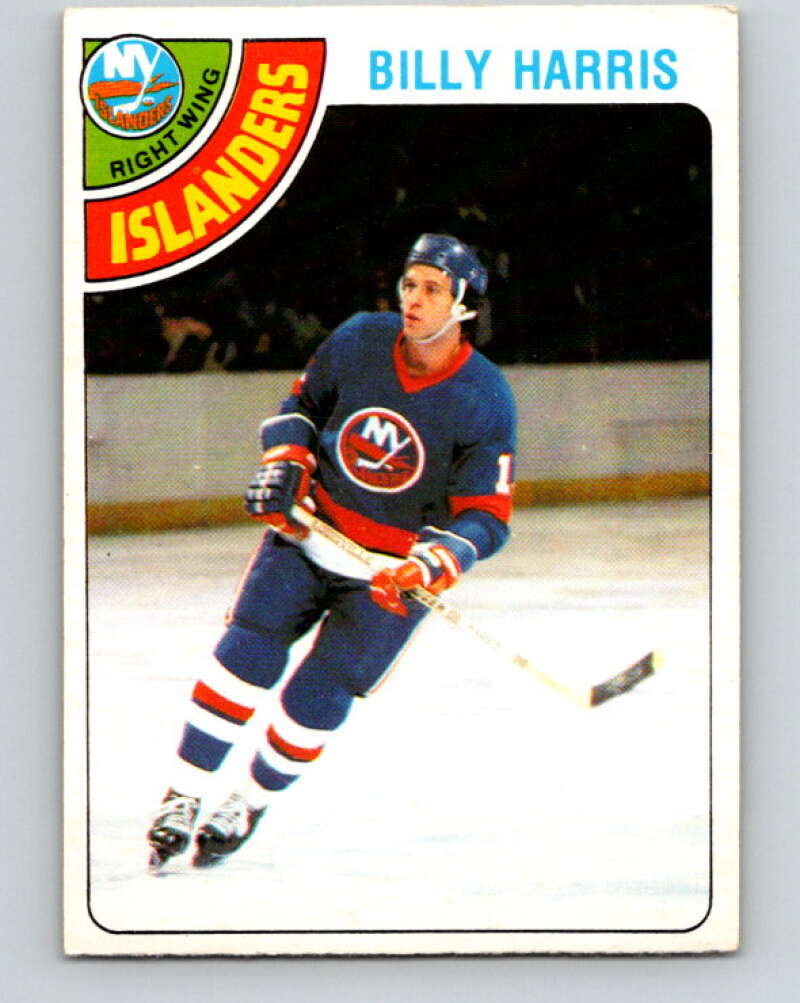 1978-79 O-Pee-Chee #182 Billy Harris  New York Islanders  V23454