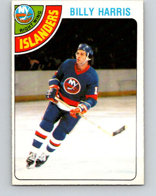 1978-79 O-Pee-Chee #182 Billy Harris  New York Islanders  V23455