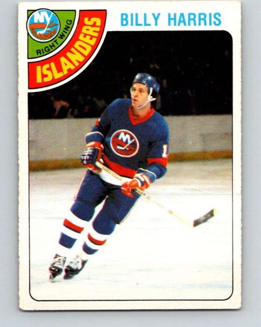 1978-79 O-Pee-Chee #182 Billy Harris  New York Islanders  V23460
