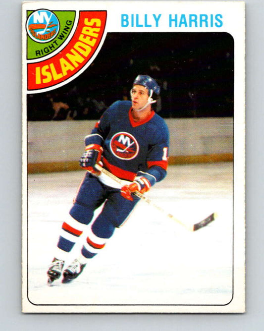 1978-79 O-Pee-Chee #182 Billy Harris  New York Islanders  V23461