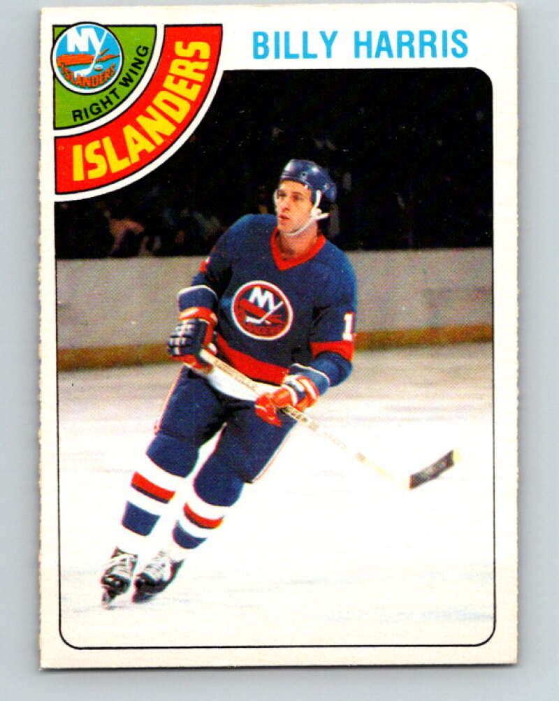 1978-79 O-Pee-Chee #182 Billy Harris  New York Islanders  V23462