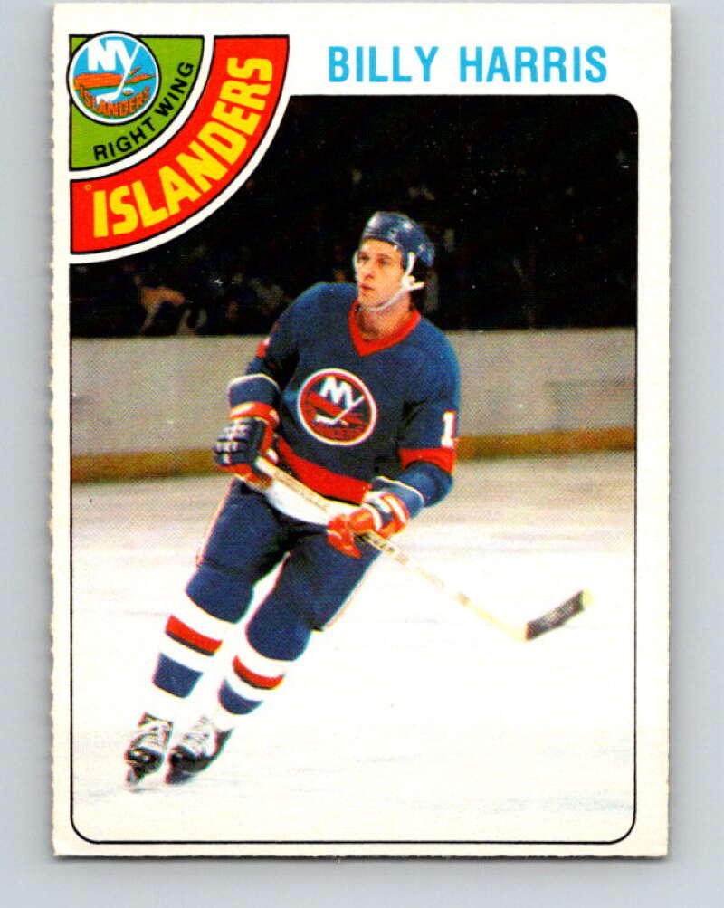 1978-79 O-Pee-Chee #182 Billy Harris  New York Islanders  V23465