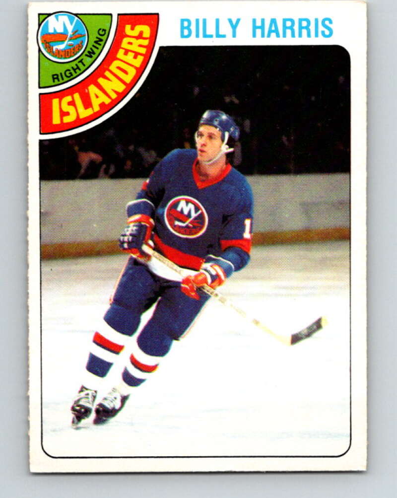 1978-79 O-Pee-Chee #182 Billy Harris  New York Islanders  V23466