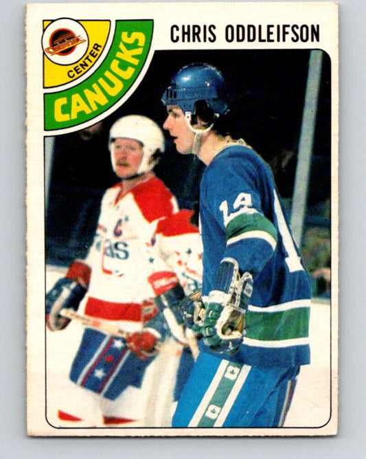 1978-79 O-Pee-Chee #183 Chris Oddleifson Canucks  V23469