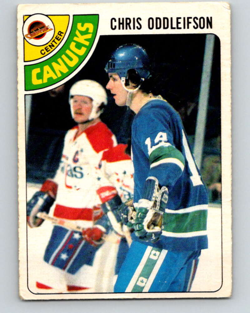 1978-79 O-Pee-Chee #183 Chris Oddleifson Canucks  V23471