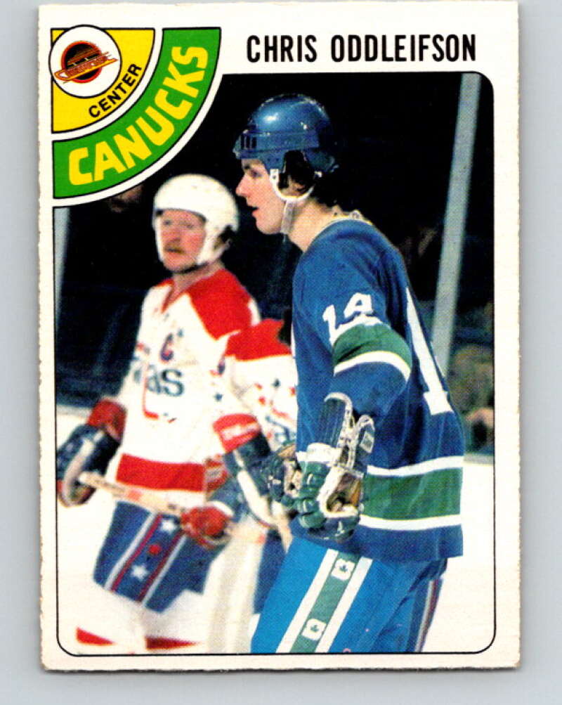 1978-79 O-Pee-Chee #183 Chris Oddleifson Canucks  V23474