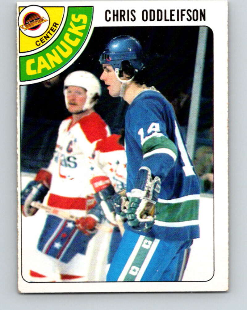 1978-79 O-Pee-Chee #183 Chris Oddleifson Canucks  V23477
