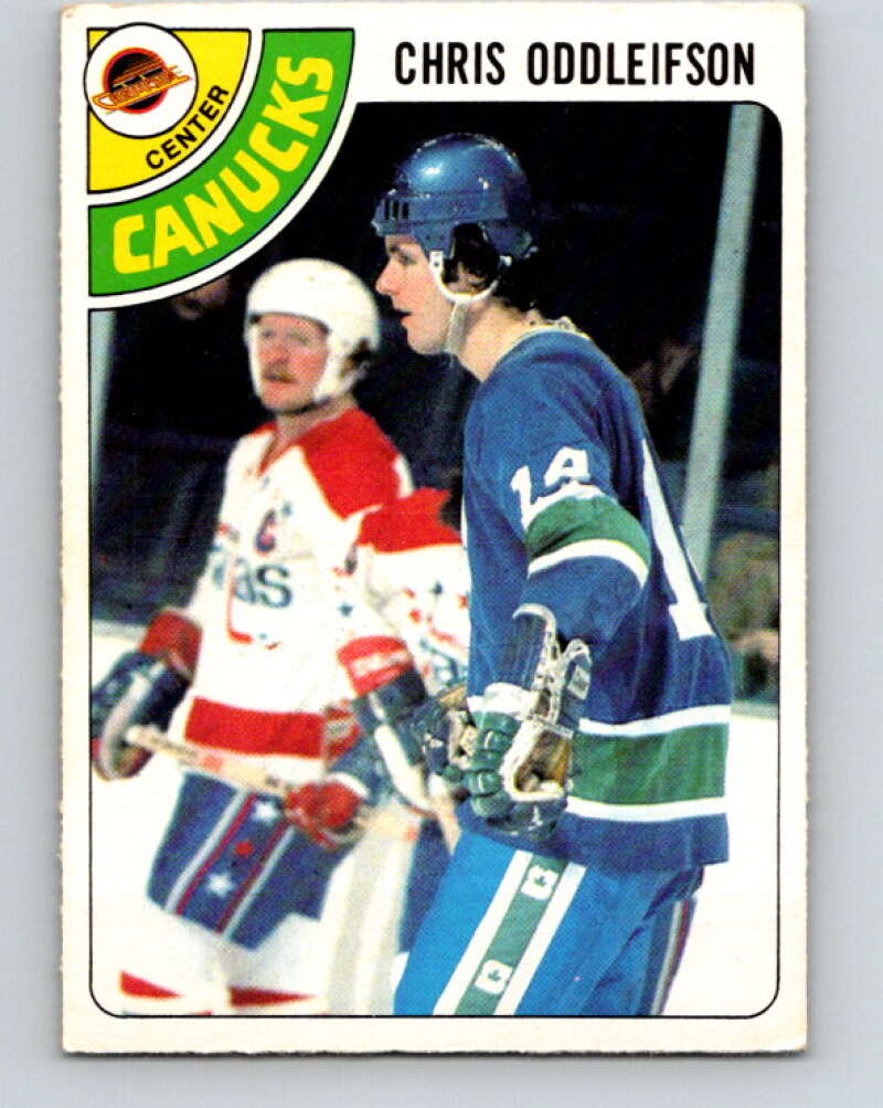 1978-79 O-Pee-Chee #183 Chris Oddleifson Canucks  V23480