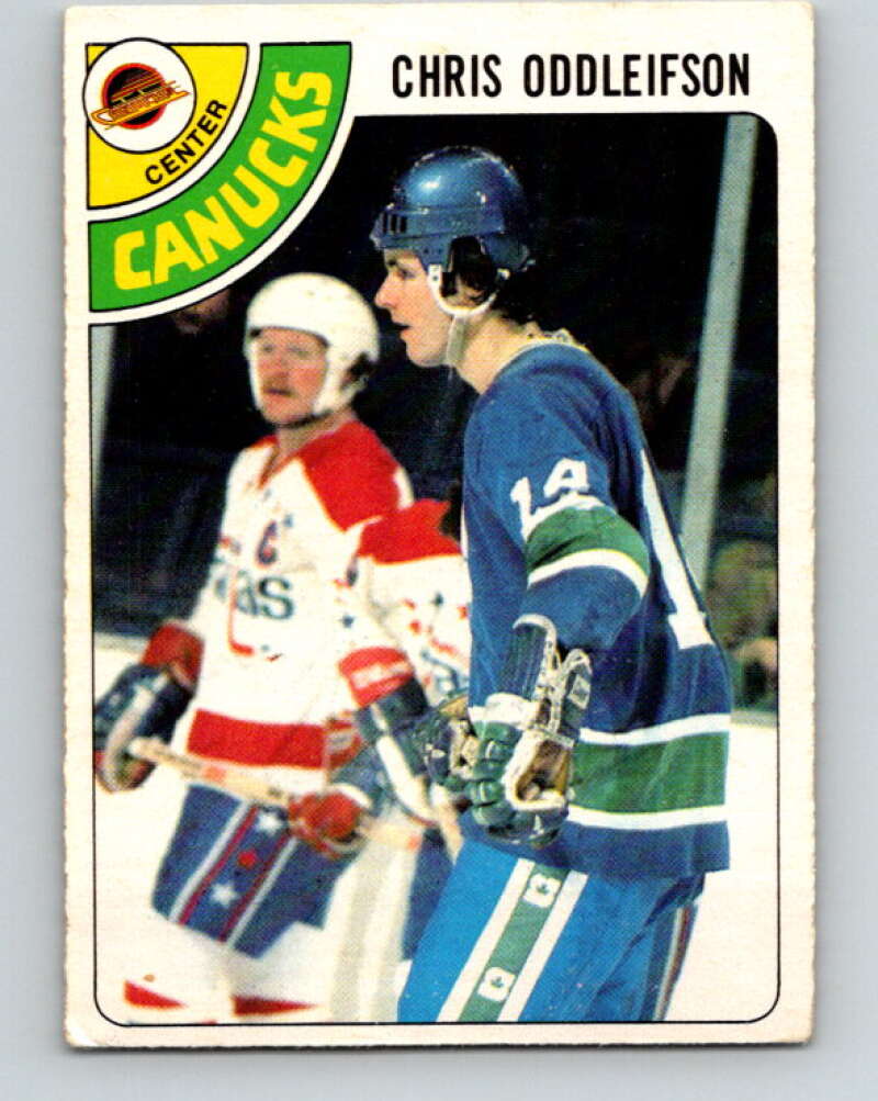 1978-79 O-Pee-Chee #183 Chris Oddleifson Canucks  V23481