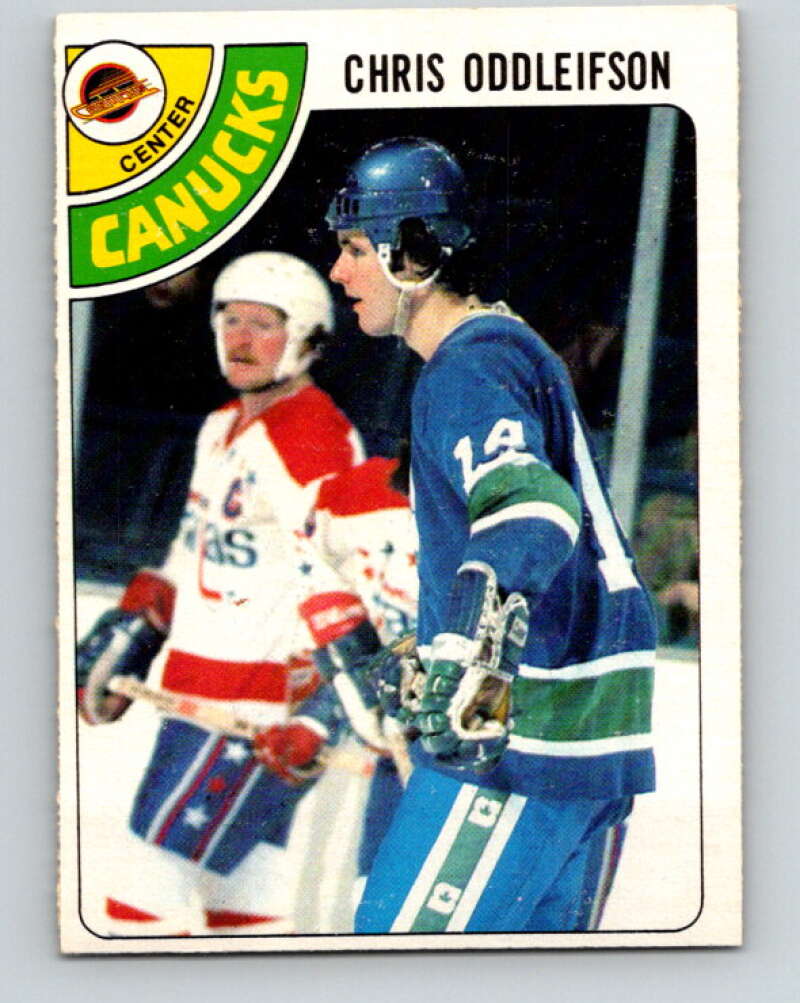 1978-79 O-Pee-Chee #183 Chris Oddleifson Canucks  V23483