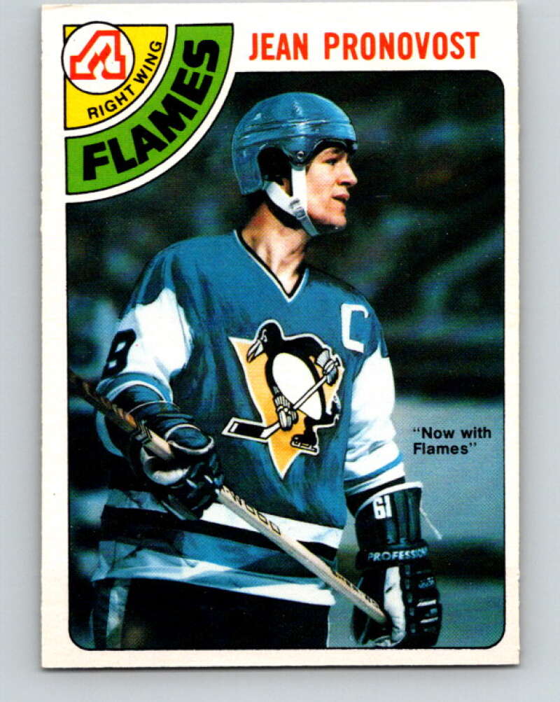 1978-79 O-Pee-Chee #184 Jean Pronovost  Atlanta Flames  V23487