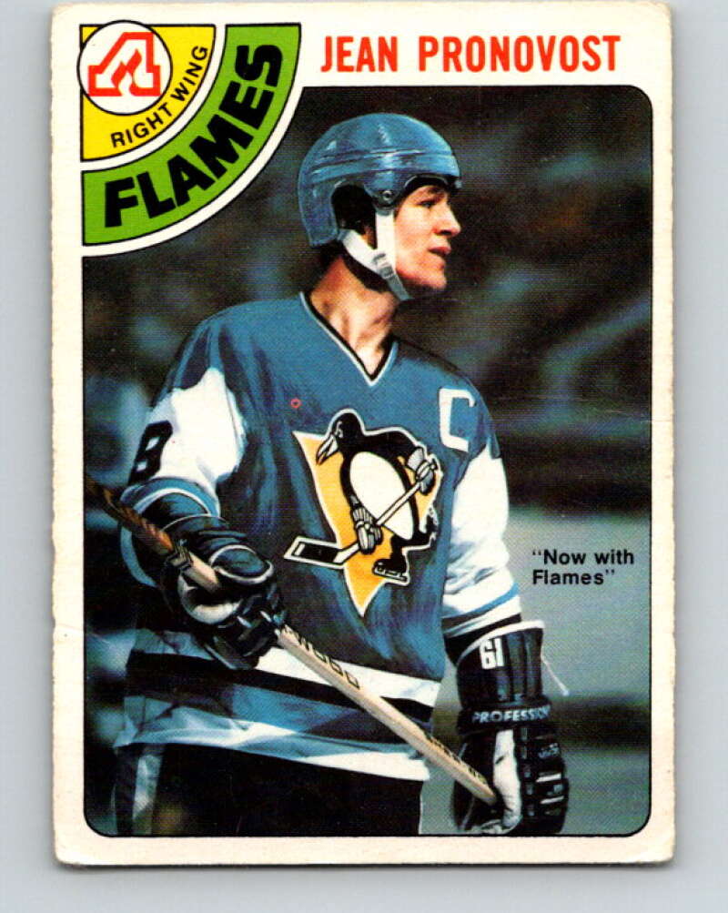 1978-79 O-Pee-Chee #184 Jean Pronovost  Atlanta Flames  V23489