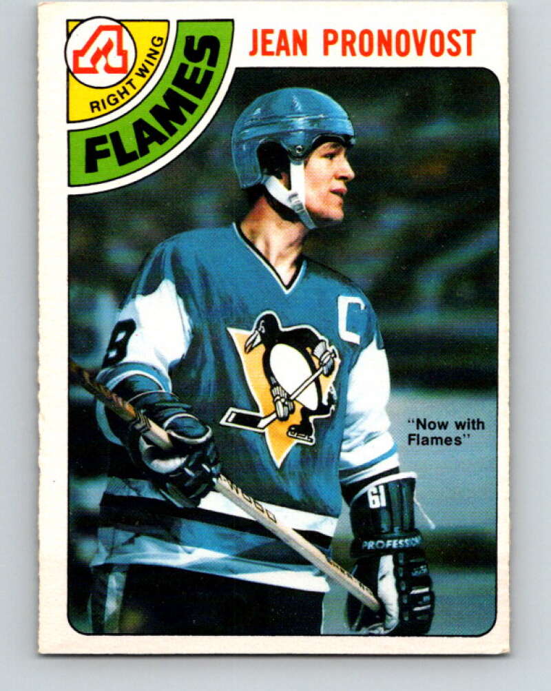 1978-79 O-Pee-Chee #184 Jean Pronovost  Atlanta Flames  V23494