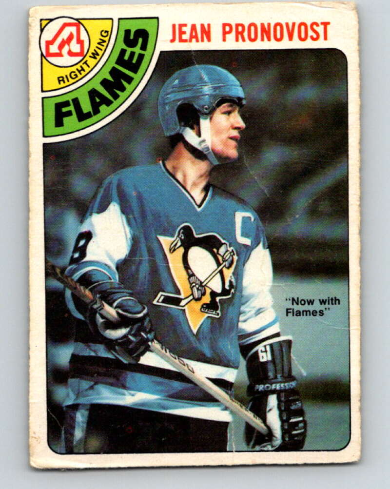 1978-79 O-Pee-Chee #184 Jean Pronovost  Atlanta Flames  V23495