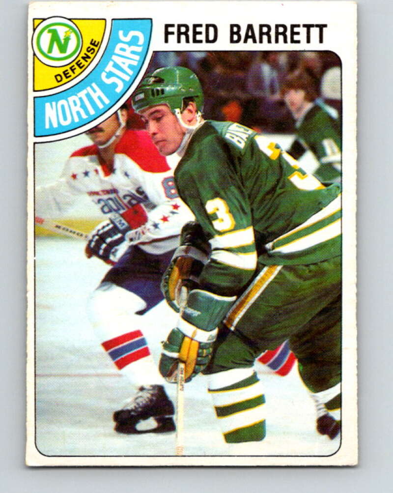 1978-79 O-Pee-Chee #185 Fred Barrett  Minnesota North Stars  V23500
