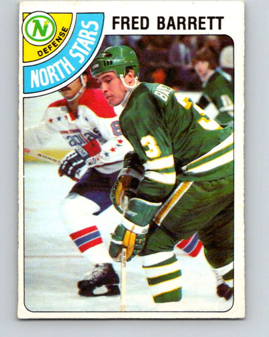1978-79 O-Pee-Chee #185 Fred Barrett  Minnesota North Stars  V23500