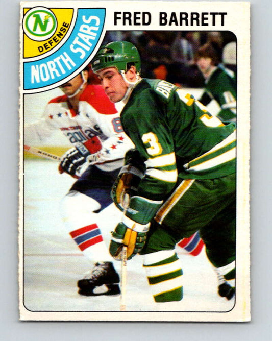 1978-79 O-Pee-Chee #185 Fred Barrett  Minnesota North Stars  V23501