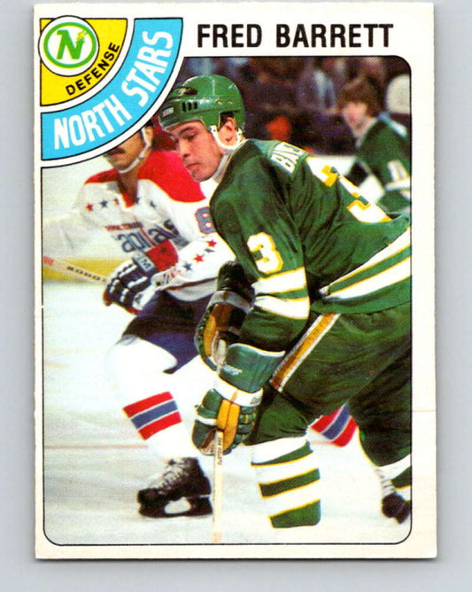 1978-79 O-Pee-Chee #185 Fred Barrett  Minnesota North Stars  V23502