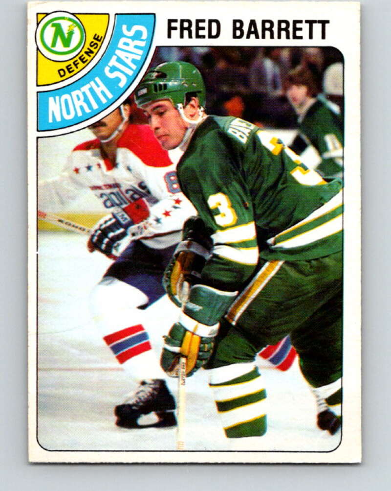 1978-79 O-Pee-Chee #185 Fred Barrett  Minnesota North Stars  V23503